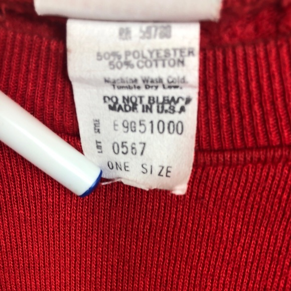 Guess Georges Marciano Vtg 1989 Cropped Sweatshirt - Picture 9 of 12